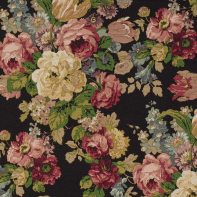 Pergola Floral  - Black