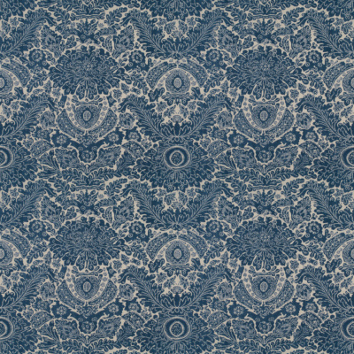 Arles Quilt Floral  - Blue