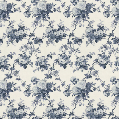 Corner&rsquo;S Bay Floral - Indigo