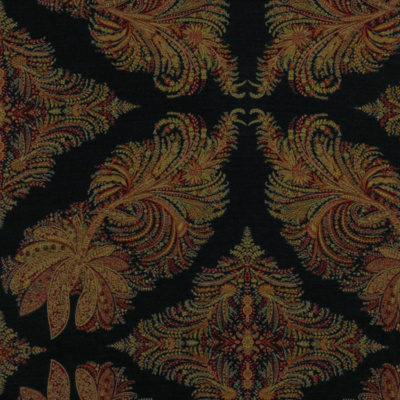 Whitehall Paisley - Black