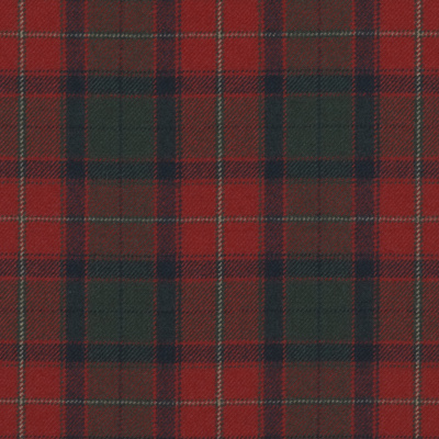 Burroughs Court Tartan - Red