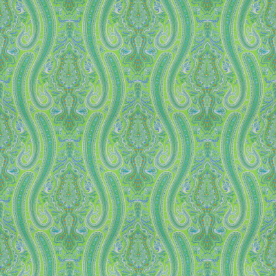 Peninsula Paisley - Julep Green