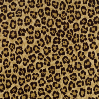 Caledonia Leopard Velvet - Bamboo