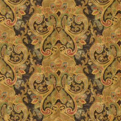 Dovima Linen Paisley - Onyx