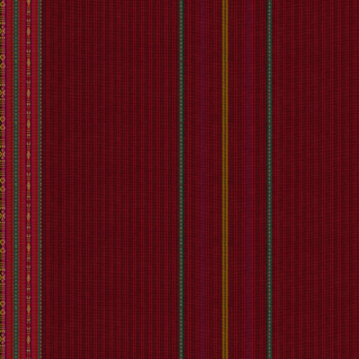 Padma Stripe - Red/Jet