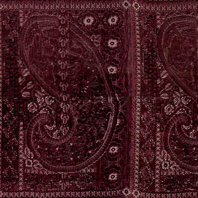 Paramour Devore Sheer - Garnet