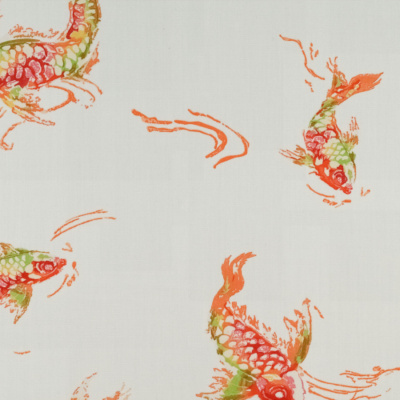Watergarden - White/Tangerine