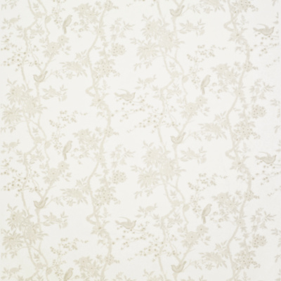 Marlowe Floral Sheer - Alabaster
