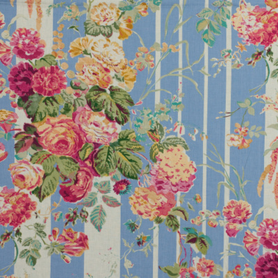 Capesthorne Floral - Delphinium Blue