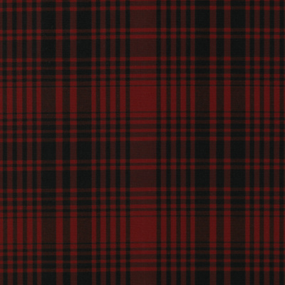 Everton Silk Plaid – Garnet