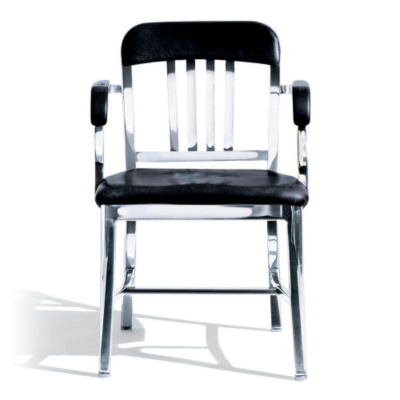Polished Aluminum Chair