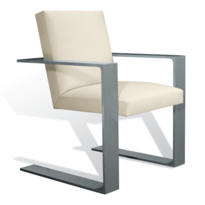 RL-CF1 Silver Dining Chair