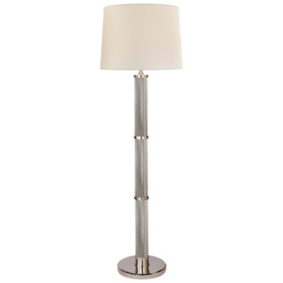 Allen Floor Lamp in Polished Nickel