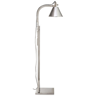 Ashcroft Floor Lamp in Polished Nickel