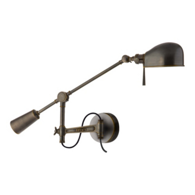 RL '67 Boom Arm Wall Lamp in Bronze