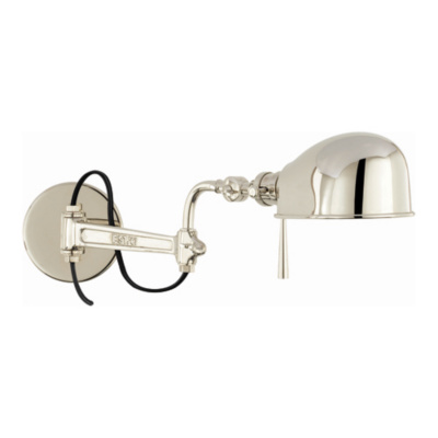 RL '67 Swing Arm Wall Lamp in Polished Nickel
