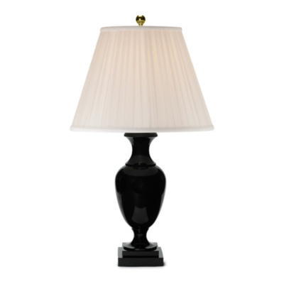 Noble Estate Large Vase Table Lamp in Black