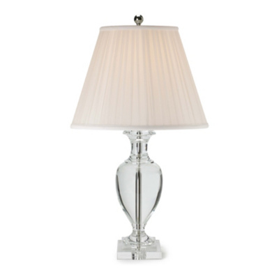 Noble Estate Large Vase Table Lamp in Polished Nickel