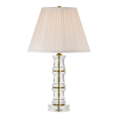Helena Table Lamp in Natural Brass