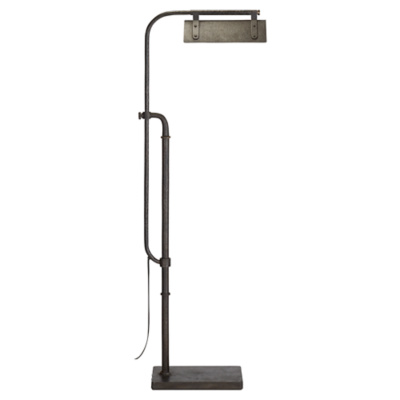 Flint Pharmacy Floor Lamp in Aged Iron