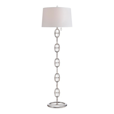 Jasper Floor Lamp in Polished Nickel