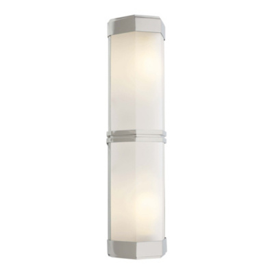 Berling Double Wall Sconce in Polished Nickel