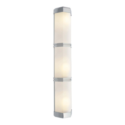 Berling Triple Wall Sconce in Polished Nickel