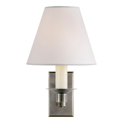 Evans Library Sconce - Antique Nickel