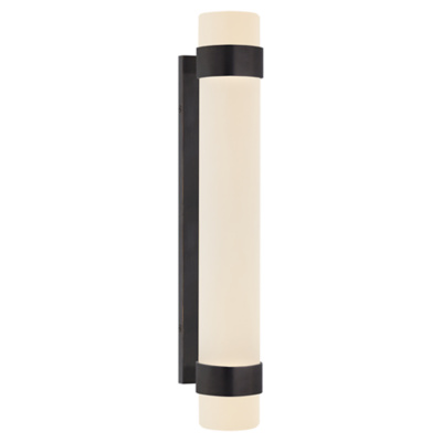 Barton Medium Bath Sconce in Bronze