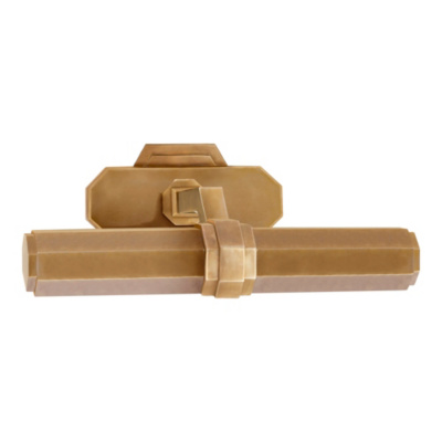 Greyson Small Picture Light in Natural Brass