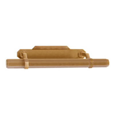 Greyson Large Picture Light in Natural Brass