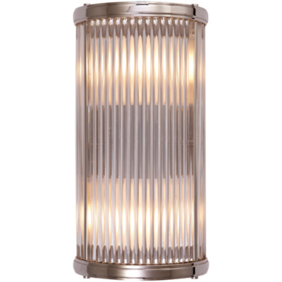 Allen Bath Small Linear Sconce in Polished Nickel