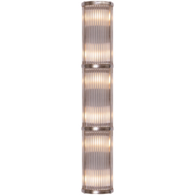 Allen Large Linear Sconce in Polished Nickel