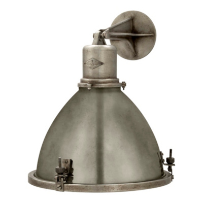 Fulton Large Sconce in Industrial Steel