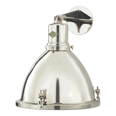 Fulton Large Sconce in Polished Nickel