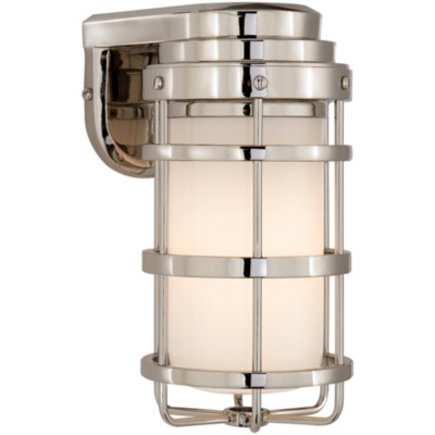 Crosby Small Sconce in Polished Nickel