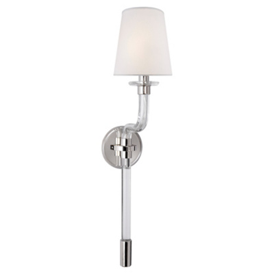 Parker Single Sconce in Polished Nickel