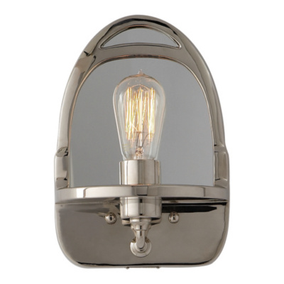 Westbury Mirrored Sconce in Polished Nickel