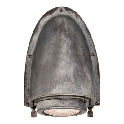 Grant Small Sconce in Weathered Zinc