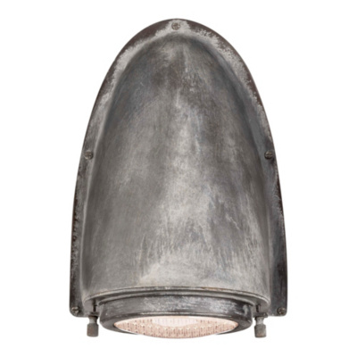 Grant Large Sconce in Weathered Zinc