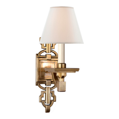 Evanna Sconce in Natural Brass