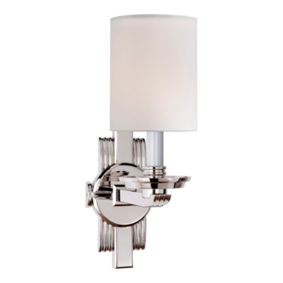 Chloe Jewelry Cuff Sconce in Polished Nickel
