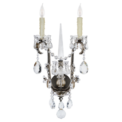 Alessandra Large Chandelier Sconce in Antiqued Gild