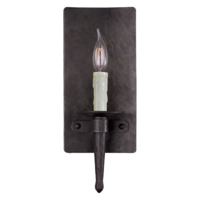 Branson Sconce in Aged Iron