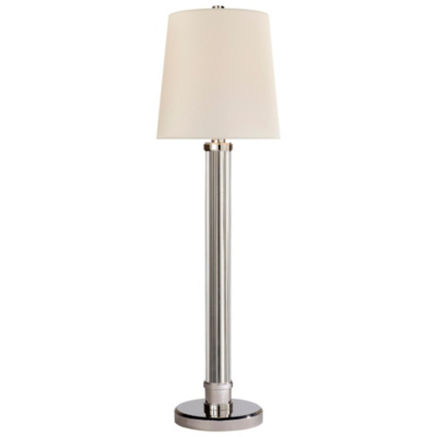 Allen Buffet Lamp in Polished Nickel