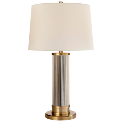 Allen Table Lamp in Natural Brass