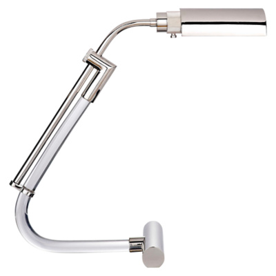 Warner Pharmacy Table Lamp in Polished Nickel