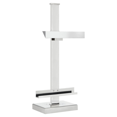 Langham Table Lamp in Polished Nickel