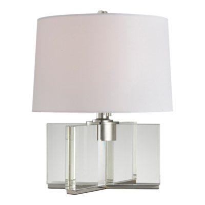 Felix X Base Accent Lamp in Polished Nickel