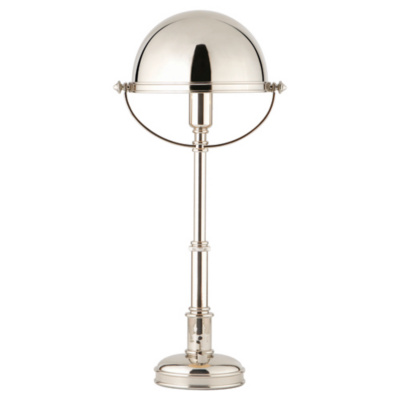 Carthage Mini Lamp in Polished Nickel